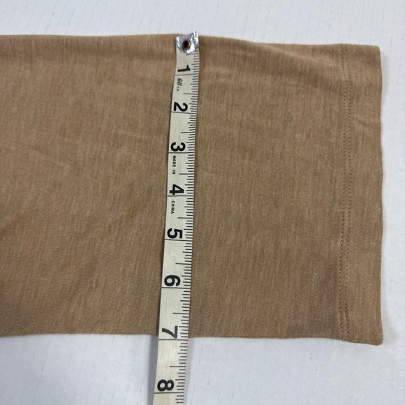 Vince Tan Long Sleeve Top Size Large - Picture 7 of 9